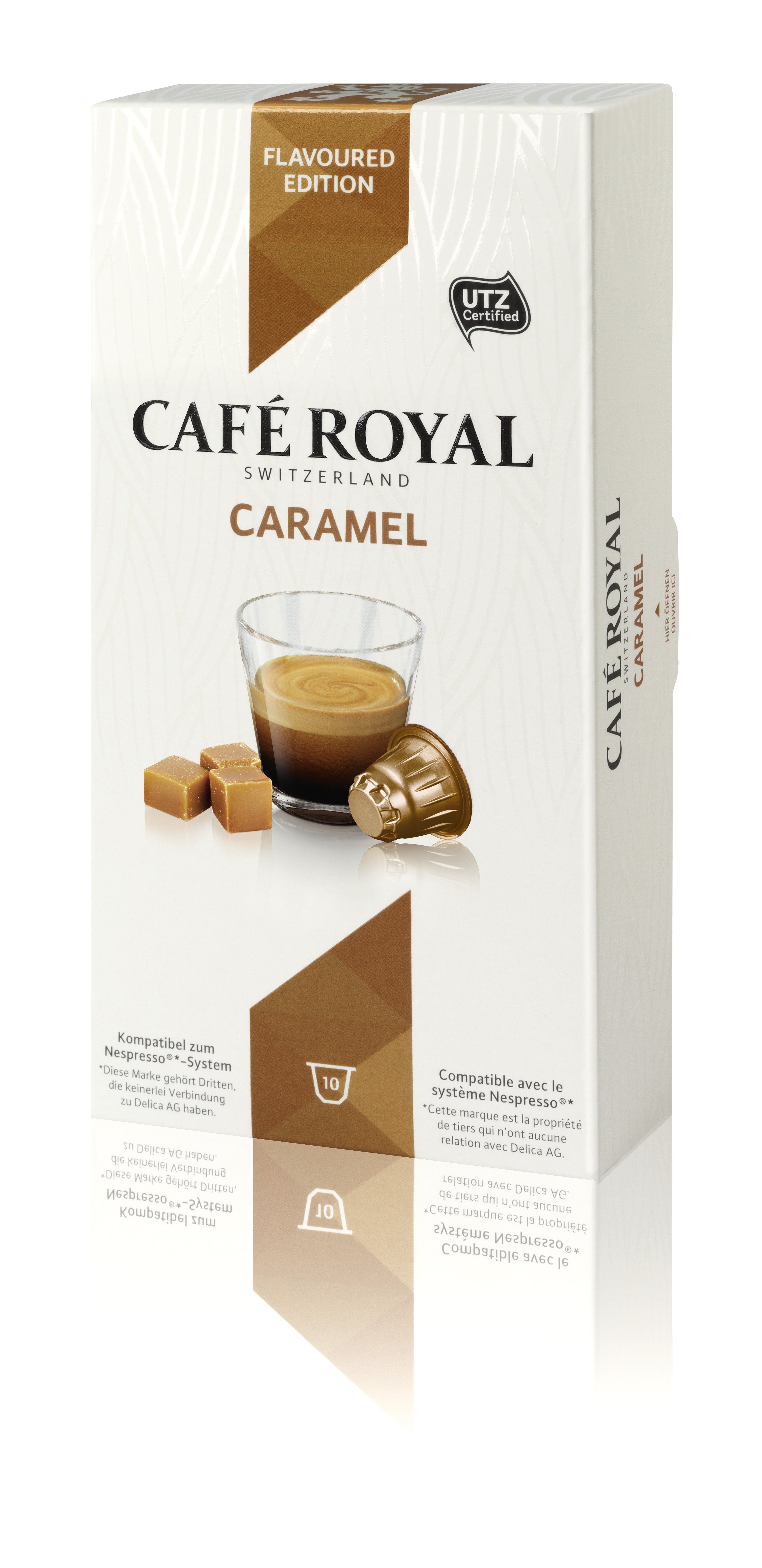 Капсулы для кофемашин Nespresso® Cafe Royal Caramello (10 шт.)