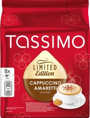 Кофе в капсулах Tassimo Jacobs Monarch Cappuccino Amaretto (8 шт.)