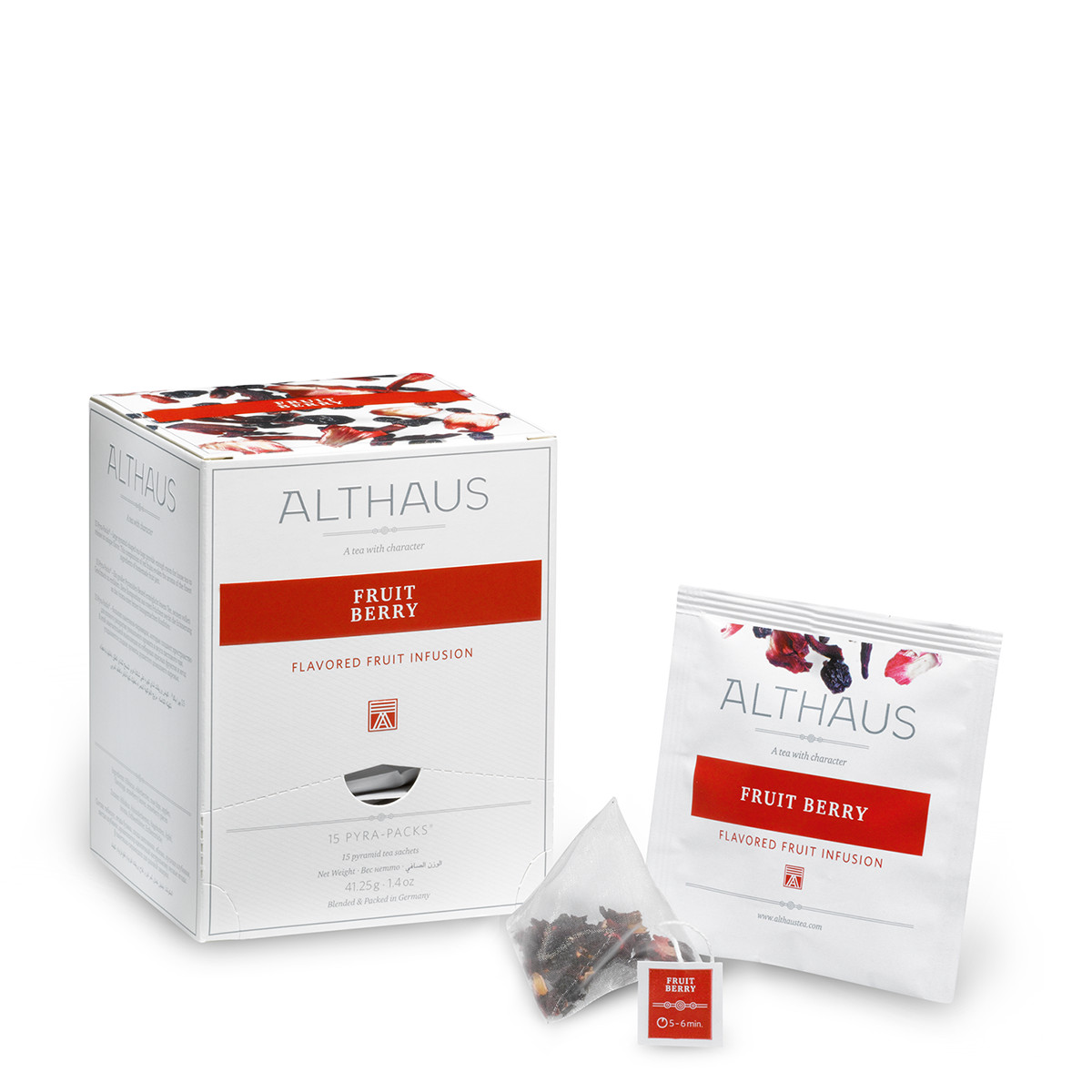 Чай фруктовый Althaus Fruit Berry, 15 пир.