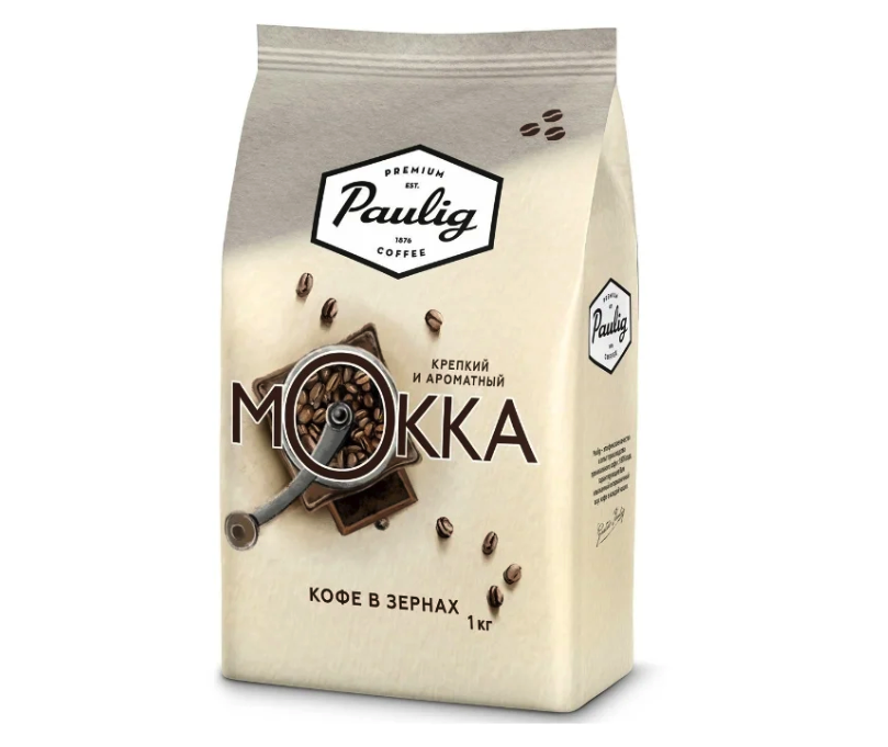 Кофе в зернах Paulig Mokka (1 кг)