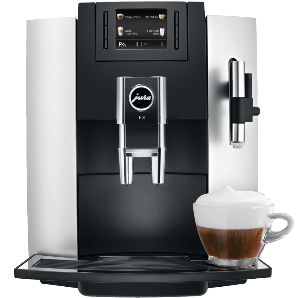 Автоматическая кофемашина Jura E8 Platin