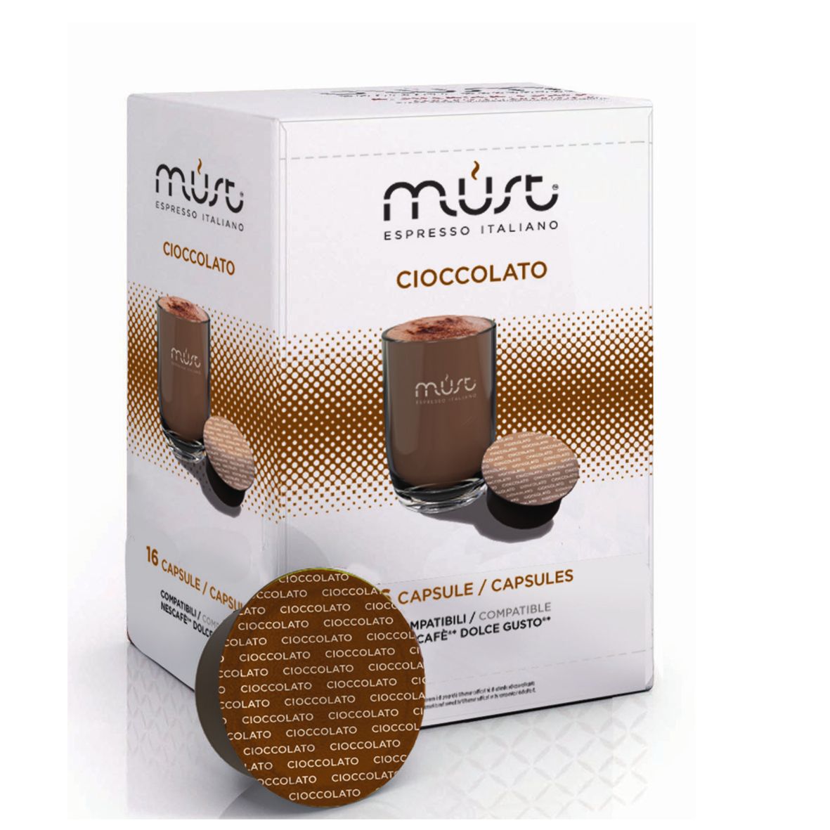 Капсулы для кофемашин Dolce Gusto - Must Chocolate (16 шт.)