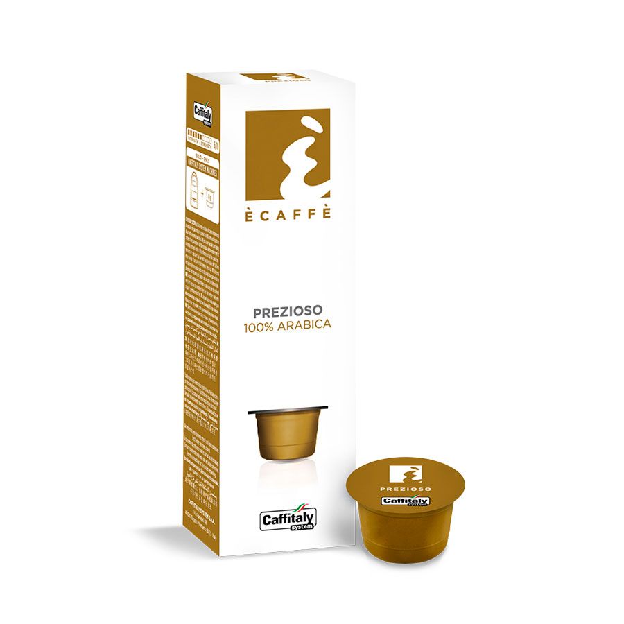 Капсулы для кофемашин Caffitaly System - Ecaffe  Prezioso (10 шт.)