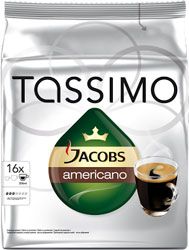 Кофе в капсулах Tassimo Jaсobs Monarch Americano (16 шт.)