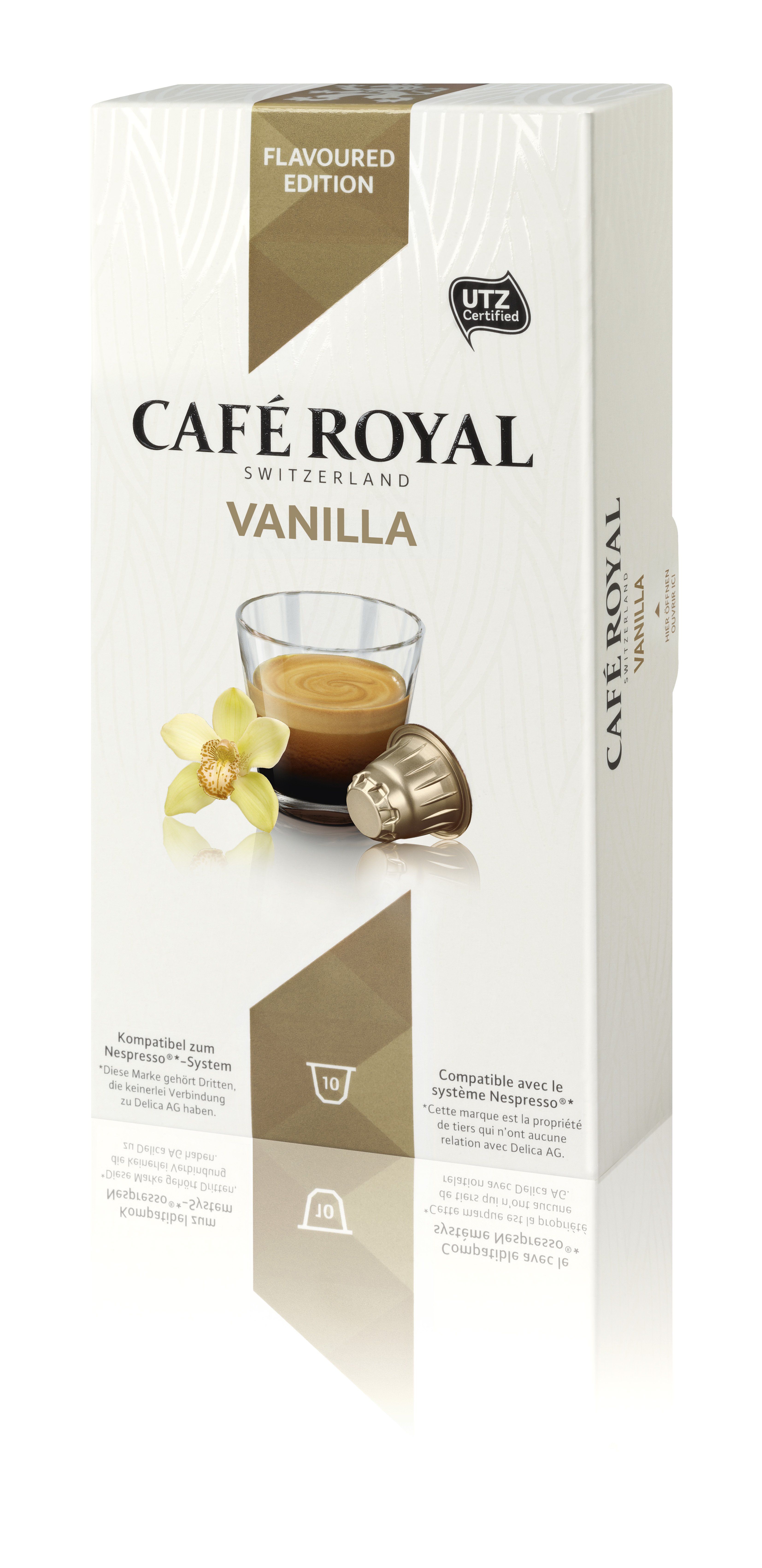 Капсулы для кофемашин Nespresso® Cafe Royal Vanilla (10 шт.)