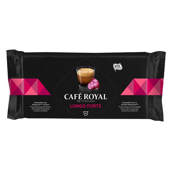 Капсулы для кофемашин Nespresso® Cafe Royal Lungo Forte (10 шт.)