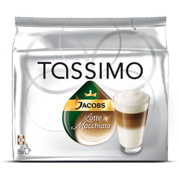 Кофе в капсулах Tassimo Latte Macchiato (16 шт.)