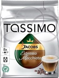 Кофе в капсулах Tassimo Jacobs Espresso Macchiato (8 шт.)