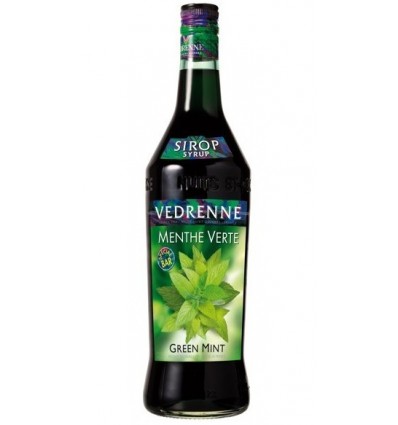 Сироп Vedrenne Зеленая Мята (1 л)