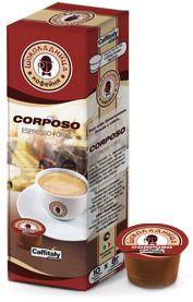 Капсулы для кофемашин Caffitaly System - Шоколадница Corposo (10 шт.)