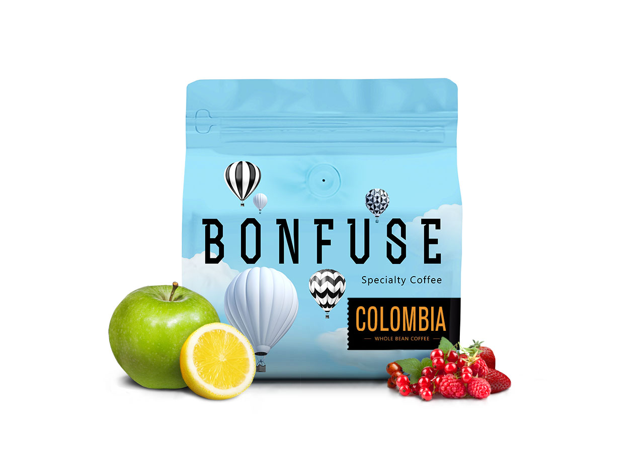 Кофе в зернах Bonfuse Colombia (250 г)