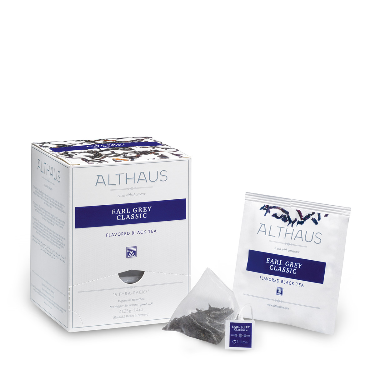 Чай черный Althaus Earl Grey Classic, 15 пир.