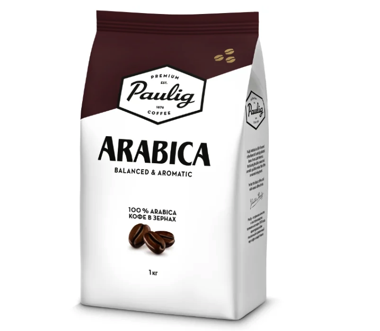 Кофе в зернах Paulig Arabica (1 кг)