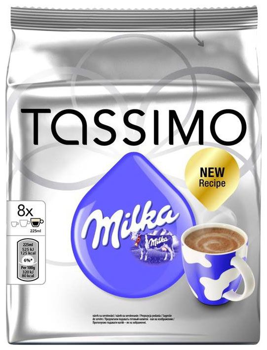 Кофе в капсулах Tassimo Milka (8 шт.)