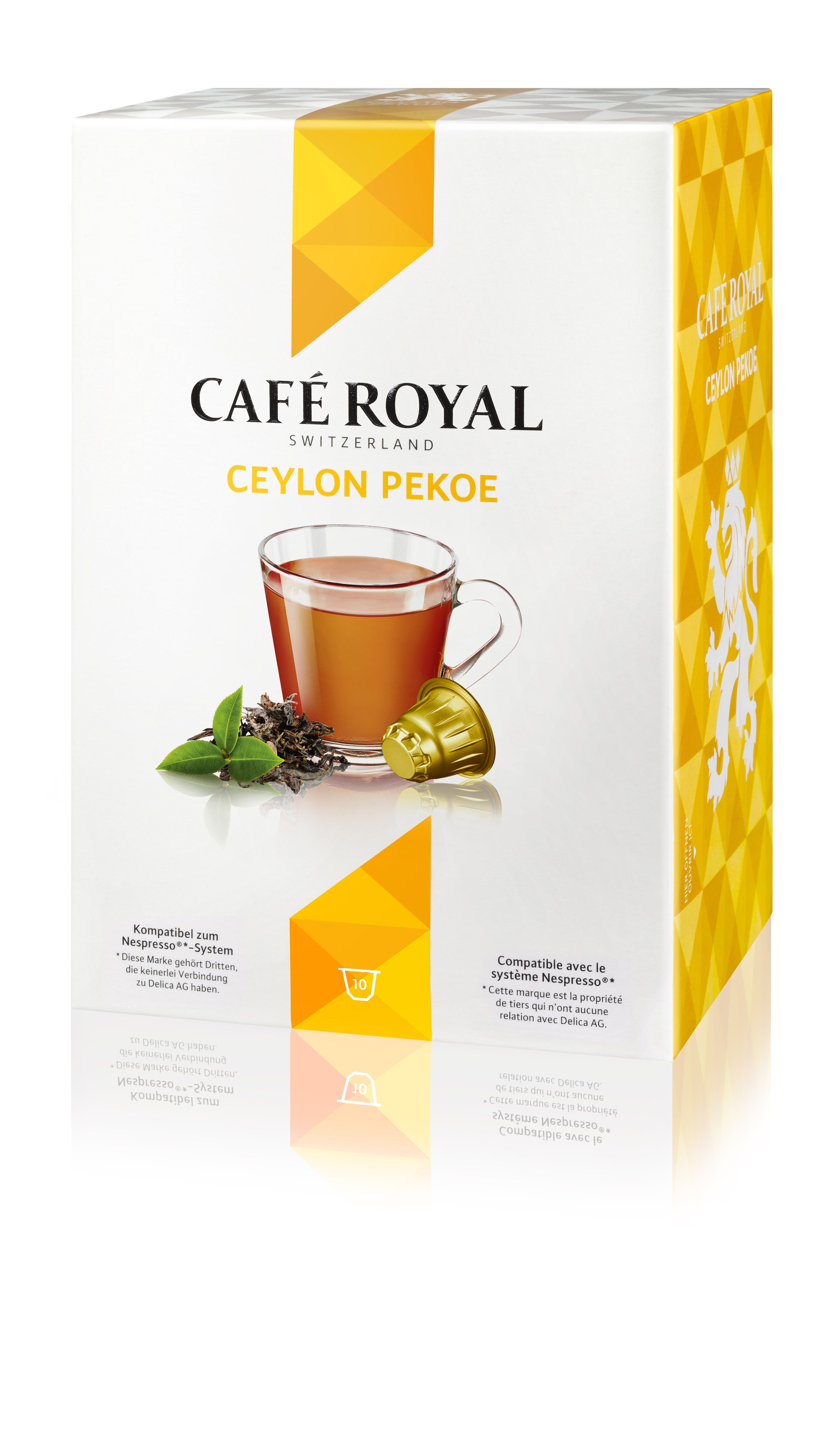 Капсулы для кофемашин Nespresso® Cafe Royal Ceylon Pekoe (10 шт.)