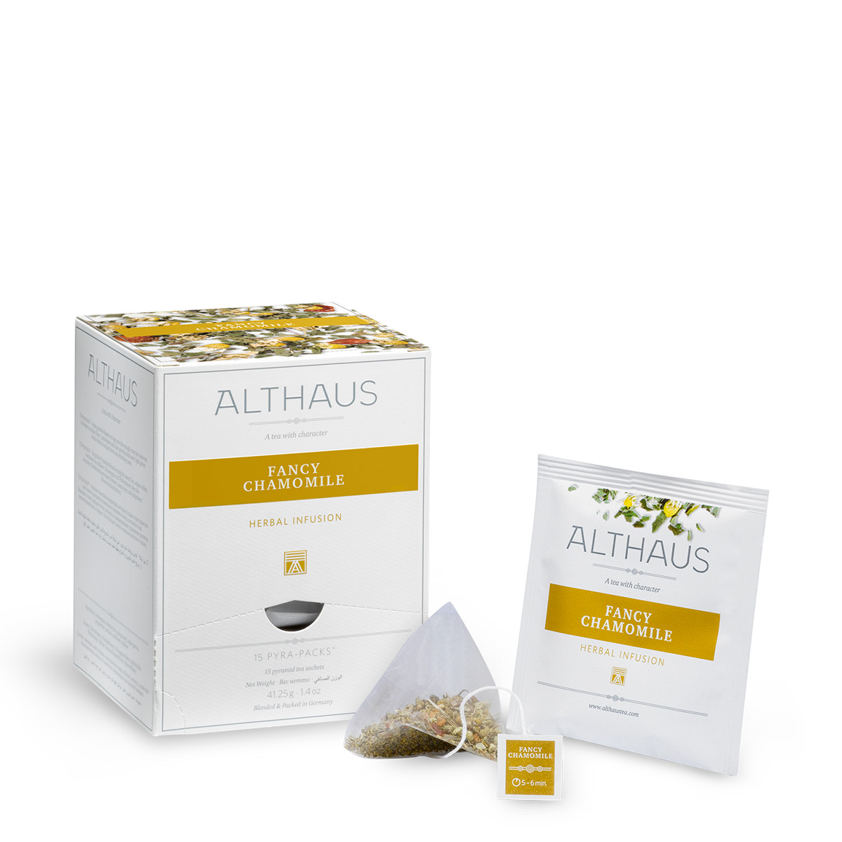 Чай травяной Althaus Fancy Chamomile, 15 пир.