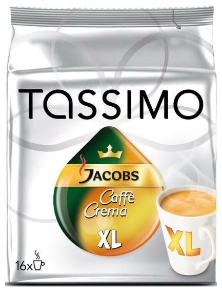 Кофе в капсулах Tassimo Jaсobs Monarch Caffe Crema  XL (16 шт.)