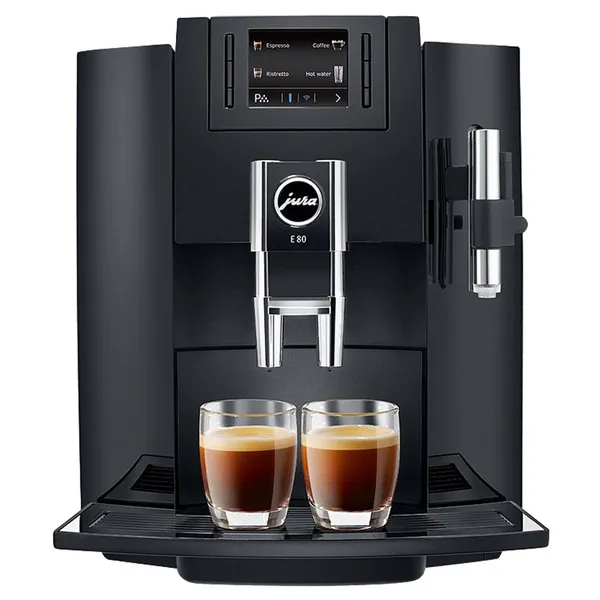 Автоматическая кофемашина Jura E80 Piano Black