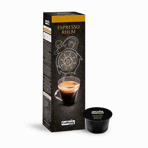 Капсулы для кофемашин Caffitaly System - Ecaffe  Espresso Rhum (10 шт.)