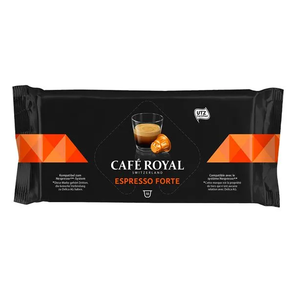 Капсулы для кофемашин Nespresso® Cafe Royal Espresso Forte (10 шт.)