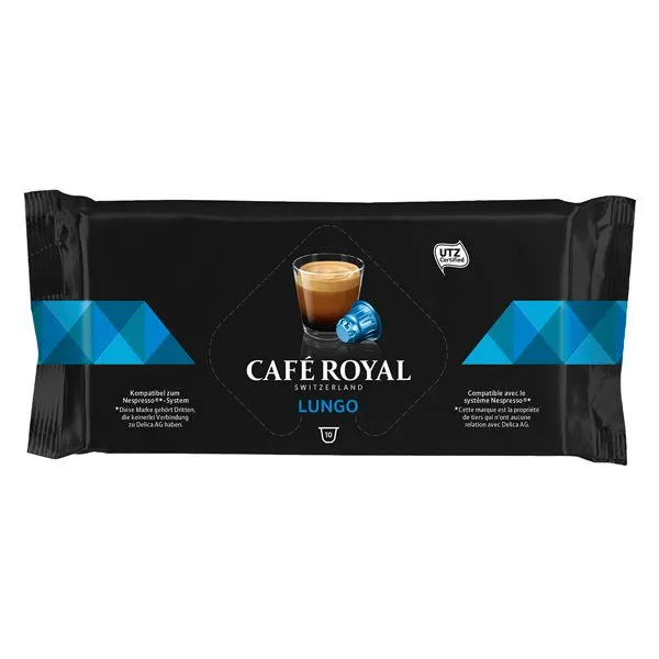 Капсулы для кофемашин Nespresso® Cafe Royal Lungo (10 шт.)