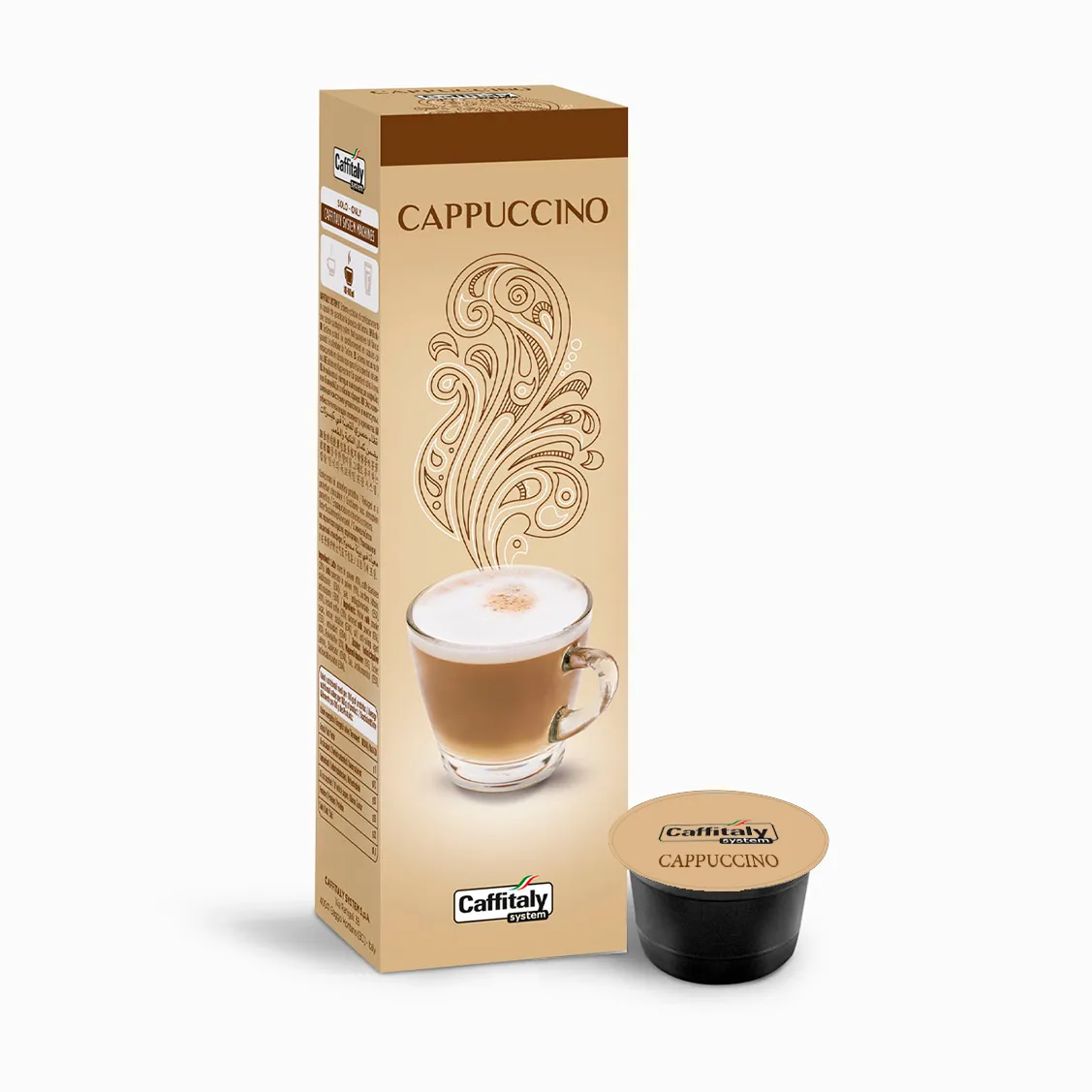Капсулы для кофемашин Caffitaly System - Ecaffe Cappuccino (10 шт.)