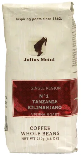 Кофе в зернах Julius Meinl Tanzania Kilimanjaro №1 (250 г)