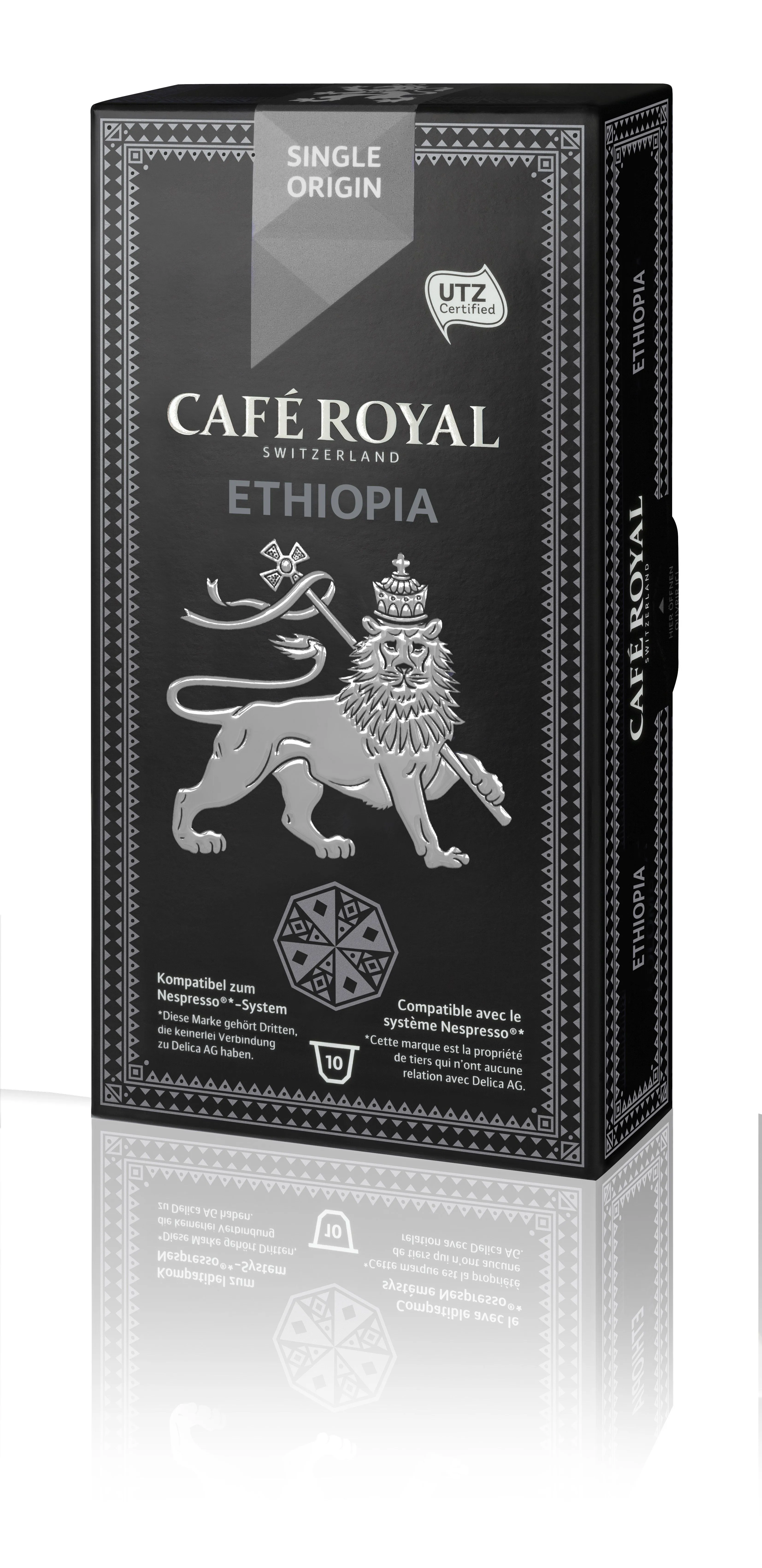 Капсулы для кофемашин Nespresso® Cafe Royal Ethiopia (10 шт.)